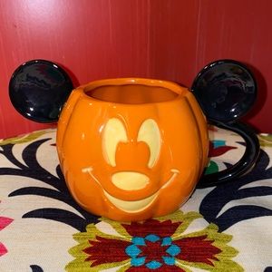 Mickey Mouse Jack O Lantern Mug